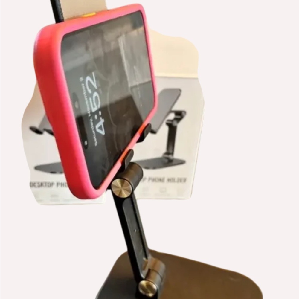 2 Pack -Black Flexible Tablet Stand with Adjustable Arm